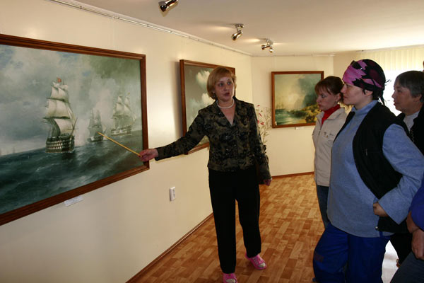 Выставка И.Айвазовского на Байкале